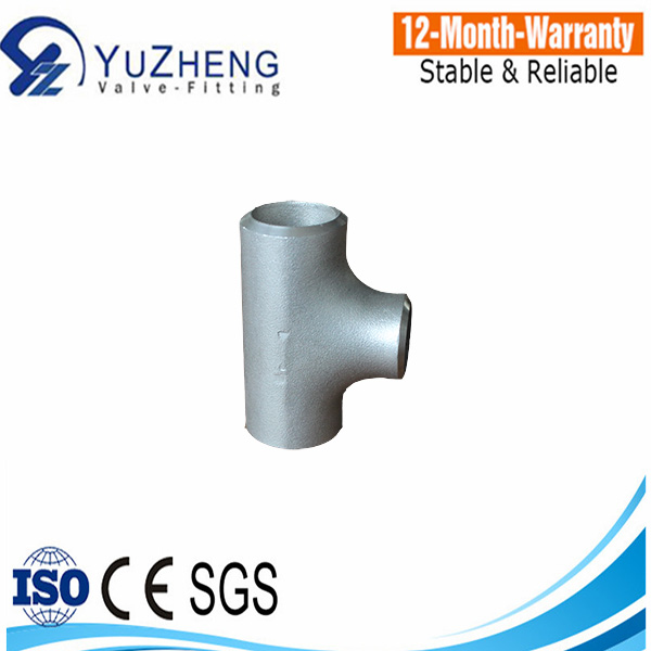 Sanitary Stainless Steel Sealed Tee/Three Way Pipe Fitting