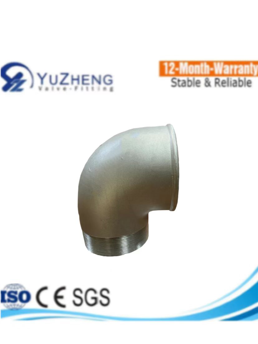 Inner & Outer Right Angled Threaded Elbow Pipe