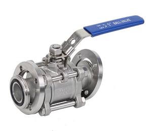 3PC Stainless Steel Vacuum Ball Valve 