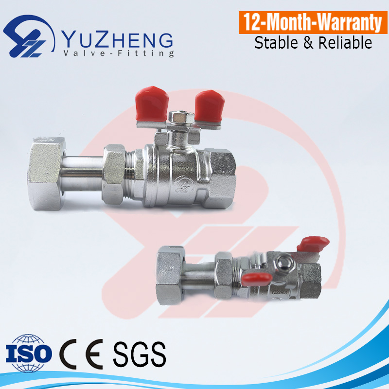 Stainless Steel Table Front Ball Valve