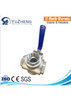 4-WAY BALL VALVE WITH HIGH MOUNTING PAD