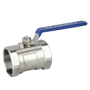 1PC Stainless Steel Full Bore Two Way Ball Valves CF8M 1000 WOG