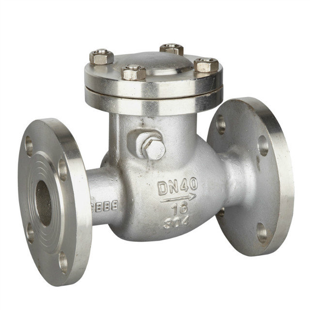 Stainless Steel Flanged H14W Swing Check Valve