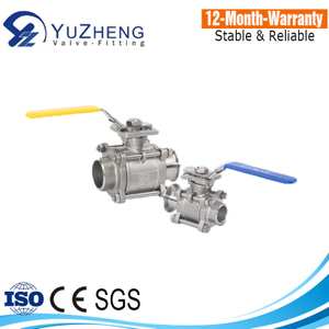 3PC Ball Valve WIth New Type Mounting Pad Group